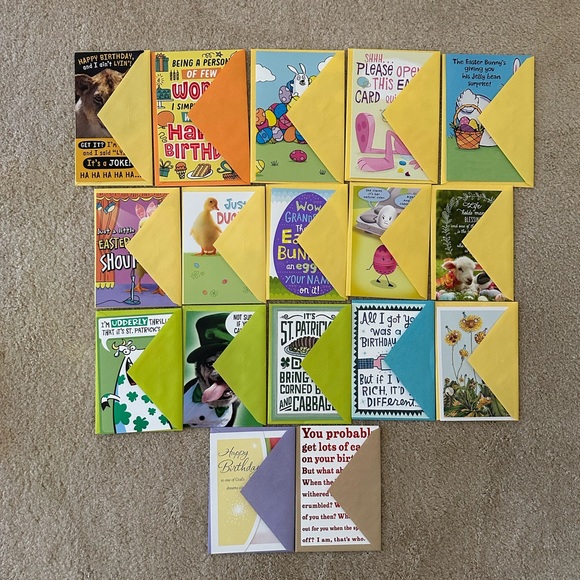 New 17 of Hallmark different kind of cards with envelopes. - Picture 2 of 11